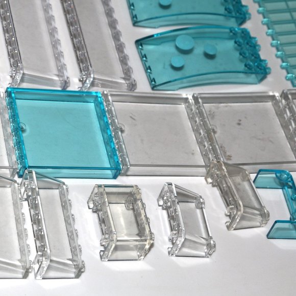 LEGO clear windscreen 3823, 24607, 4176, panel 59349, 46413, 46361, dome canopy - Picture 9 of 10